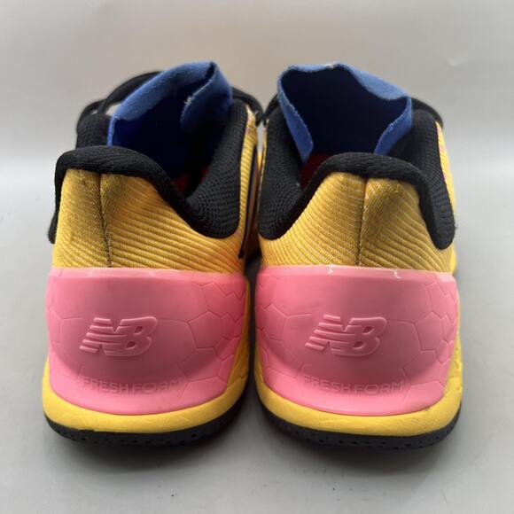 New Balance Fresh Foam Lav V2 Shoes Women Size 7.5 B Yellow Pink Tennis Sneakers - Picture 4 of 8